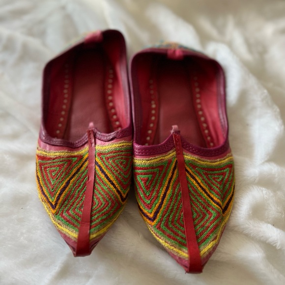 Unique Vintage Shoes Authentic Vintage Cambodian Slippers Size 8 Poshmark